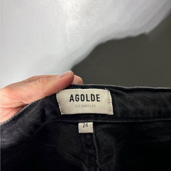 Agolde Nico High Rise Slim Fit Jean Women’s Size 24 - Picture 4 of 5